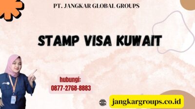 Stamp Visa Kuwait