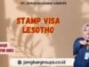 Stamp Visa Lesotho