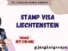 Stamp Visa Liechtenstein