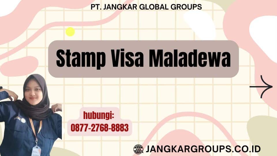 Stamp Visa Maladewa