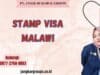 Stamp Visa Malawi
