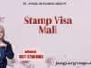 Stamp Visa Mali