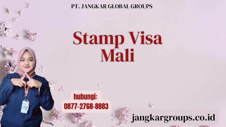 Stamp Visa Mali