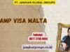 Stamp Visa Malta