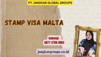 Stamp Visa Malta