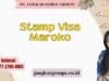 Stamp Visa Maroko
