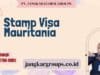 Stamp Visa Mauritania