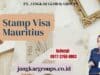 Stamp Visa Mauritius