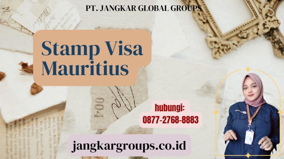 Stamp Visa Mauritius