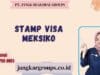 Stamp Visa Meksiko