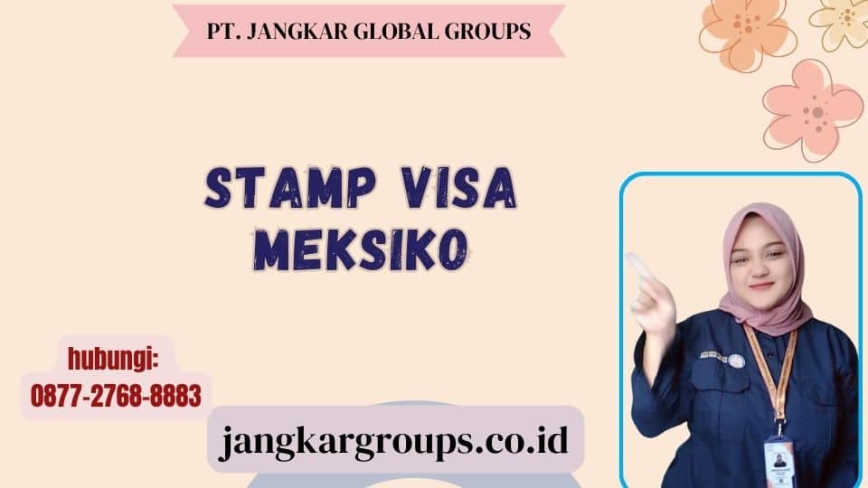 Stamp Visa Meksiko