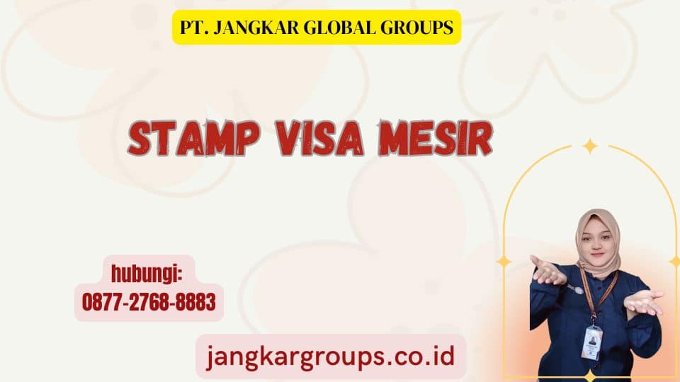 Stamp Visa Mesir