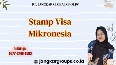 Stamp Visa Mikronesia