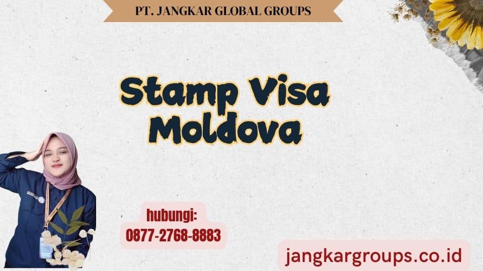 Stamp Visa Moldova