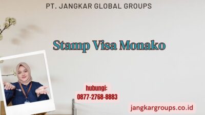 Stamp Visa Monako
