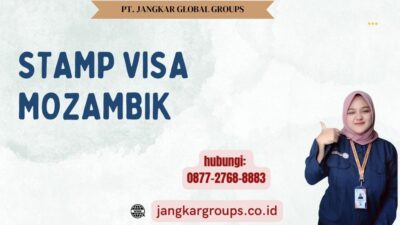 Stamp Visa Mozambik