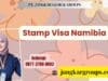 Stamp Visa Namibia
