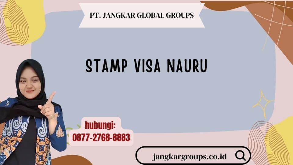 Stamp Visa Nauru