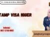 Stamp Visa Niger