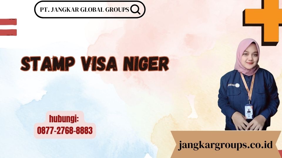 Stamp Visa Niger
