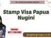 Stamp Visa Papua Nugini