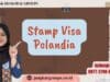 Stamp Visa Polandia