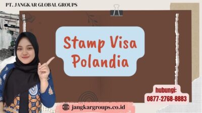 Stamp Visa Polandia