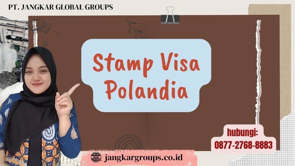 Stamp Visa Polandia