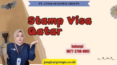 Stamp Visa Qatar