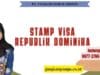 Stamp Visa Republik Dominika