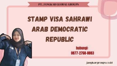 Stamp Visa Sahrawi Arab Democratic Republic