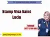 Stamp Visa Saint Lucia