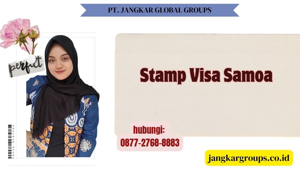 Stamp Visa Samoa