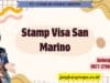 Stamp Visa San Marino