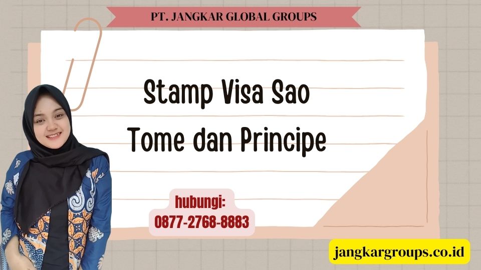 Stamp Visa Sao Tome dan Principe