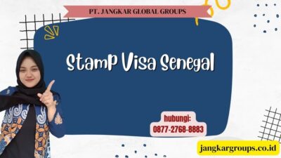 Stamp Visa Senegal