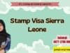 Stamp Visa Sierra Leone
