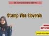 Stamp Visa Slovenia