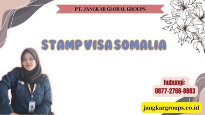 Stamp Visa Somalia