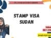 Stamp Visa Sudan