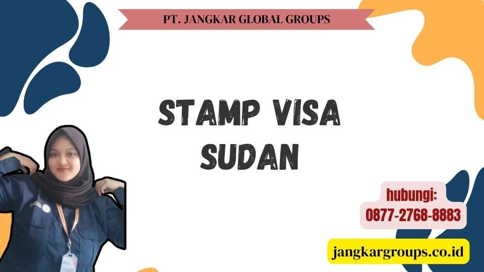 Stamp Visa Sudan
