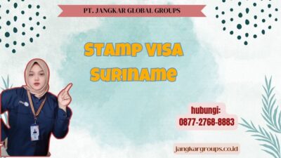 Stamp Visa Suriname