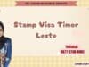 Stamp Visa Timor Leste