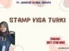 Stamp Visa Turki