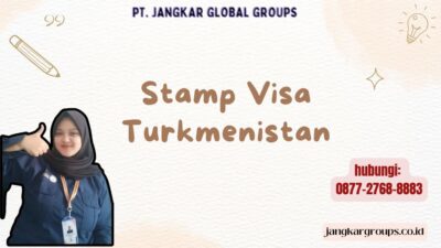 Stamp Visa Turkmenistan