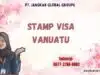 Stamp Visa Vanuatu