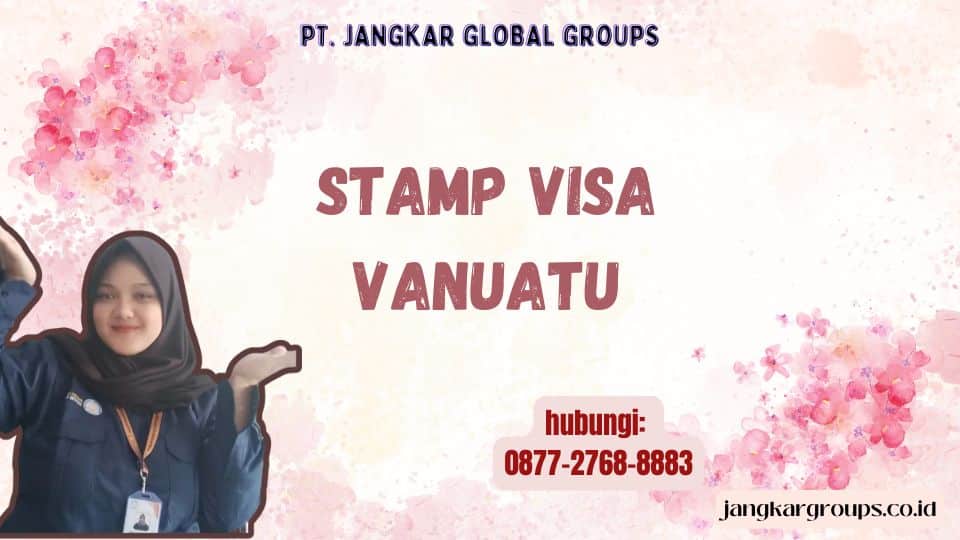 Stamp Visa Vanuatu