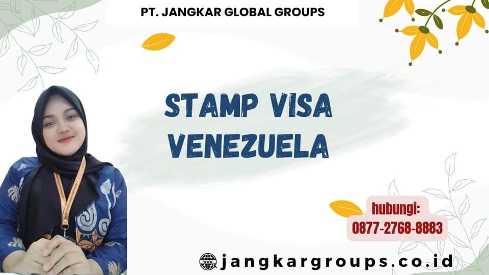 Stamp Visa Venezuela