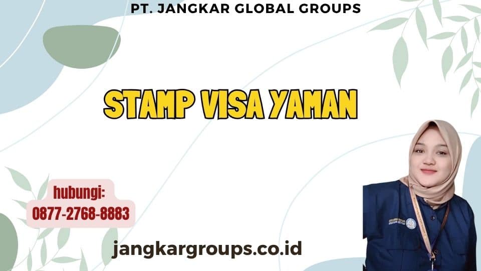 Stamp Visa Yaman