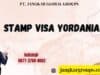 Stamp Visa Yordania